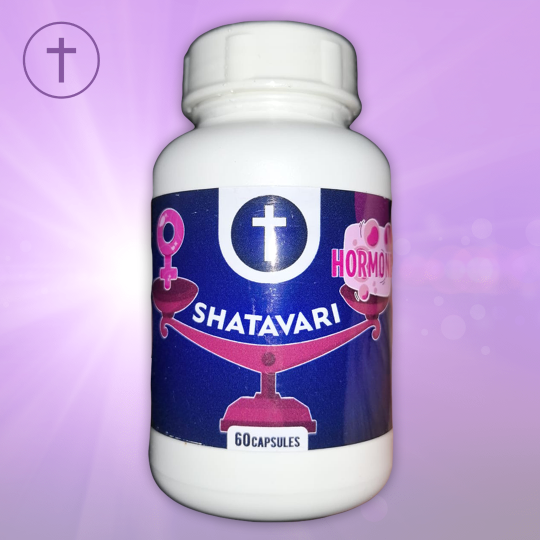 Food4Hope & Purple Cushhh Shatavari Hormonal Balance 60 Capsules - Women's Health & Fertility