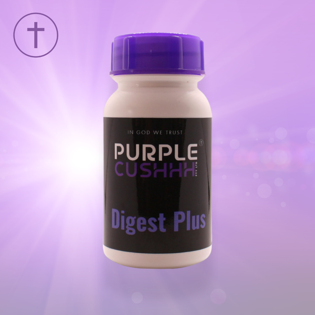 Purple Cushhh Digest Plus - IBD Support, Gut Health & Immune System | 90 Capsules | Purple Cushhh SA