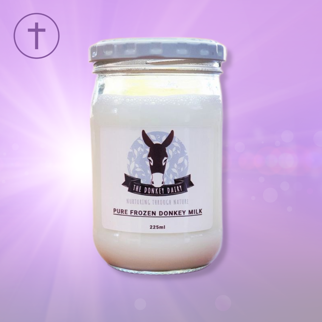 Pure Frozen Donkey Milk - Immune & Digestive Support | Purple Cushhh SA