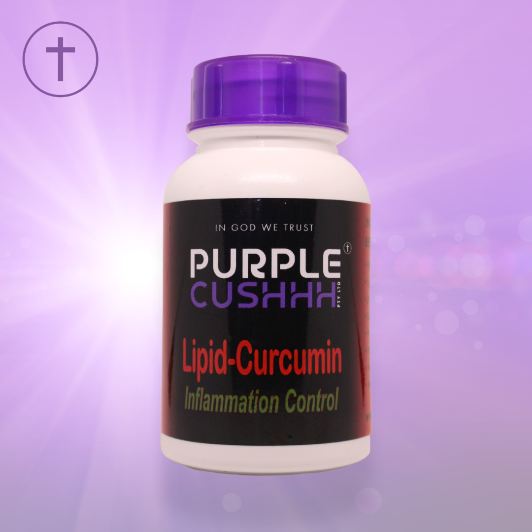 Lipid-Curcumin Inflammation Control - Anti-Inflammatory & Joint Support | Purple Cushhh SA