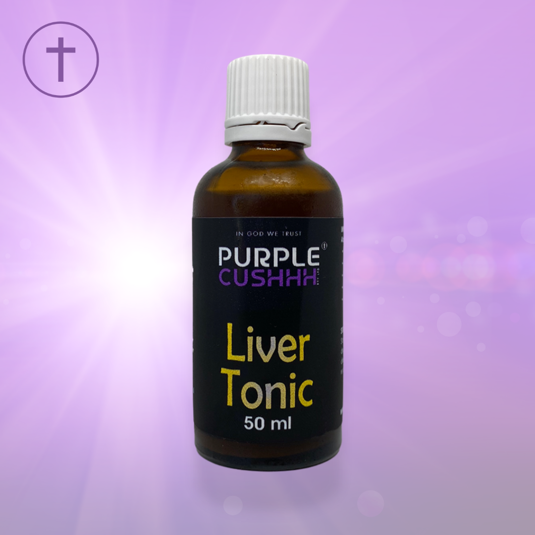Liver Tonic Drops 50ml - Natural Liver Detox & Bile Support | Purple Cushhh SA