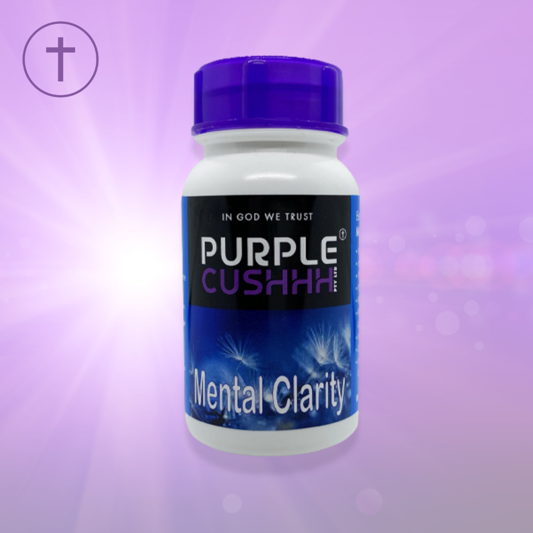 Mental Clarity Capsules - L-Tryptophan for Sleep & Mood Support | Purple Cushhh SA