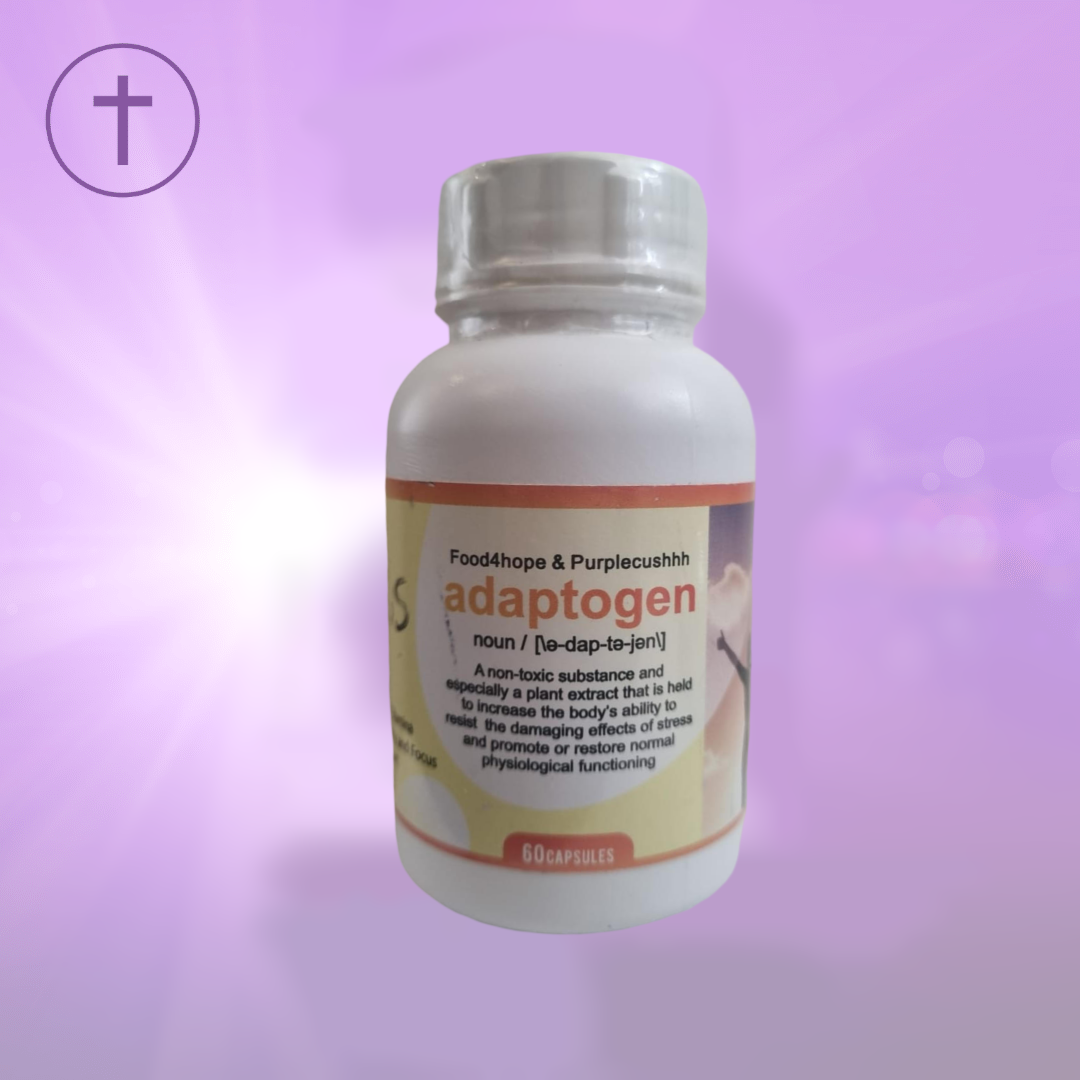 Adaptogen - Natural Stress Support & Energy | Premium Plant Extracts | Purple Cushhh SA