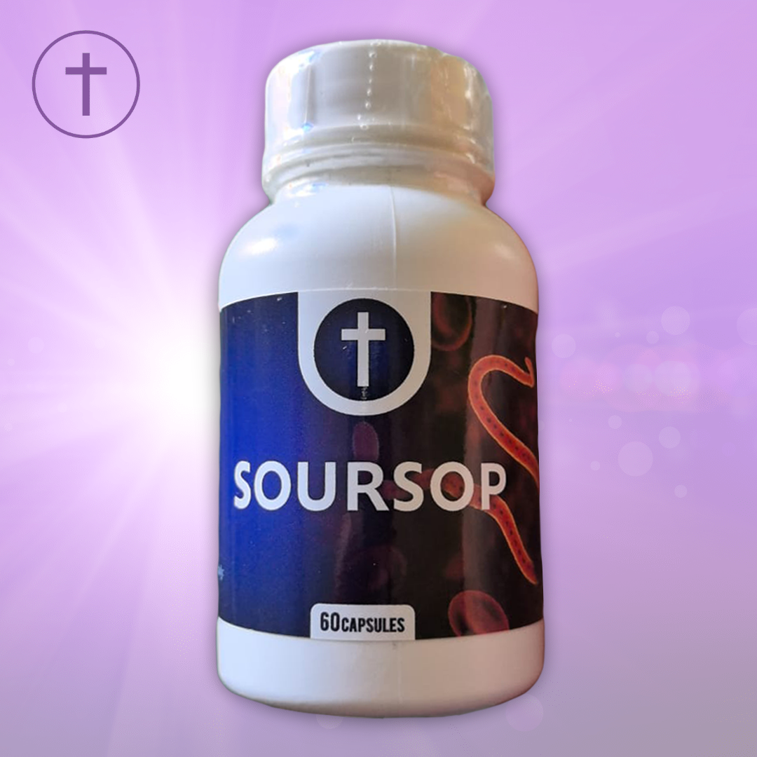 Soursop (Graviola) 60 Capsules - Natural Antioxidant & Immune Support | Purple Cushhh SA