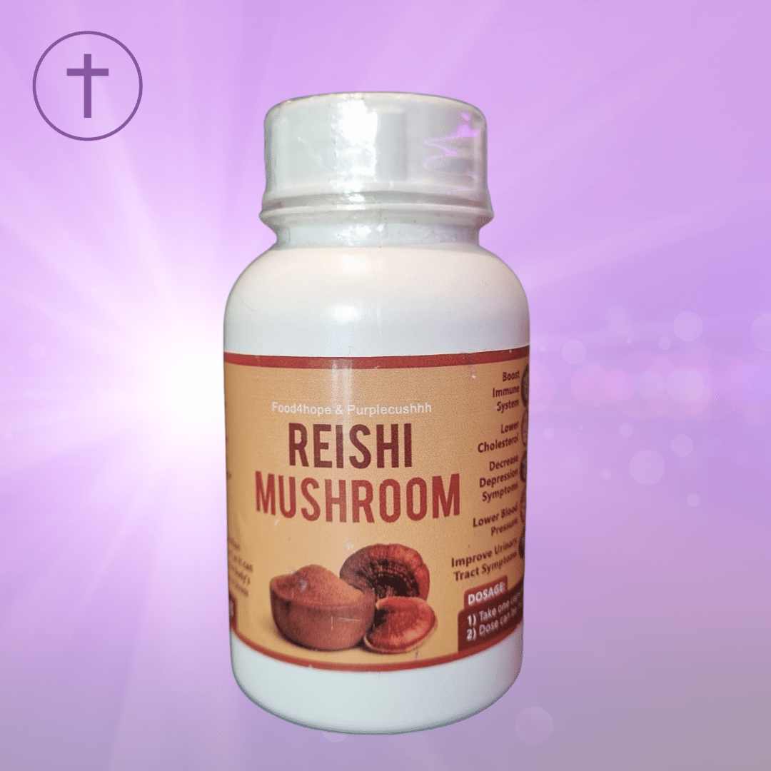 Reishi Mushroom Capsules - Immune & Sleep Support | Purple Cushhh SA