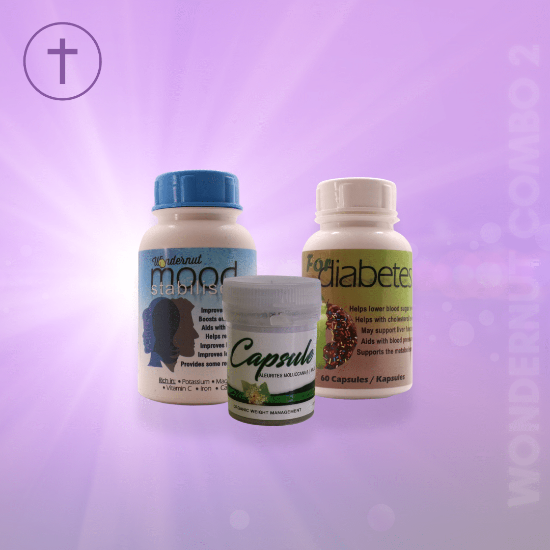 Wondernut Wellness System - Mood Support, Superfood Nutrition & Blood Sugar Balance | Purple Cushhh SA