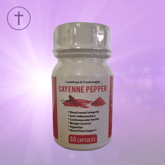 Cayenne Pepper Capsules | Metabolism Booster & Heart Health Supplement SA
