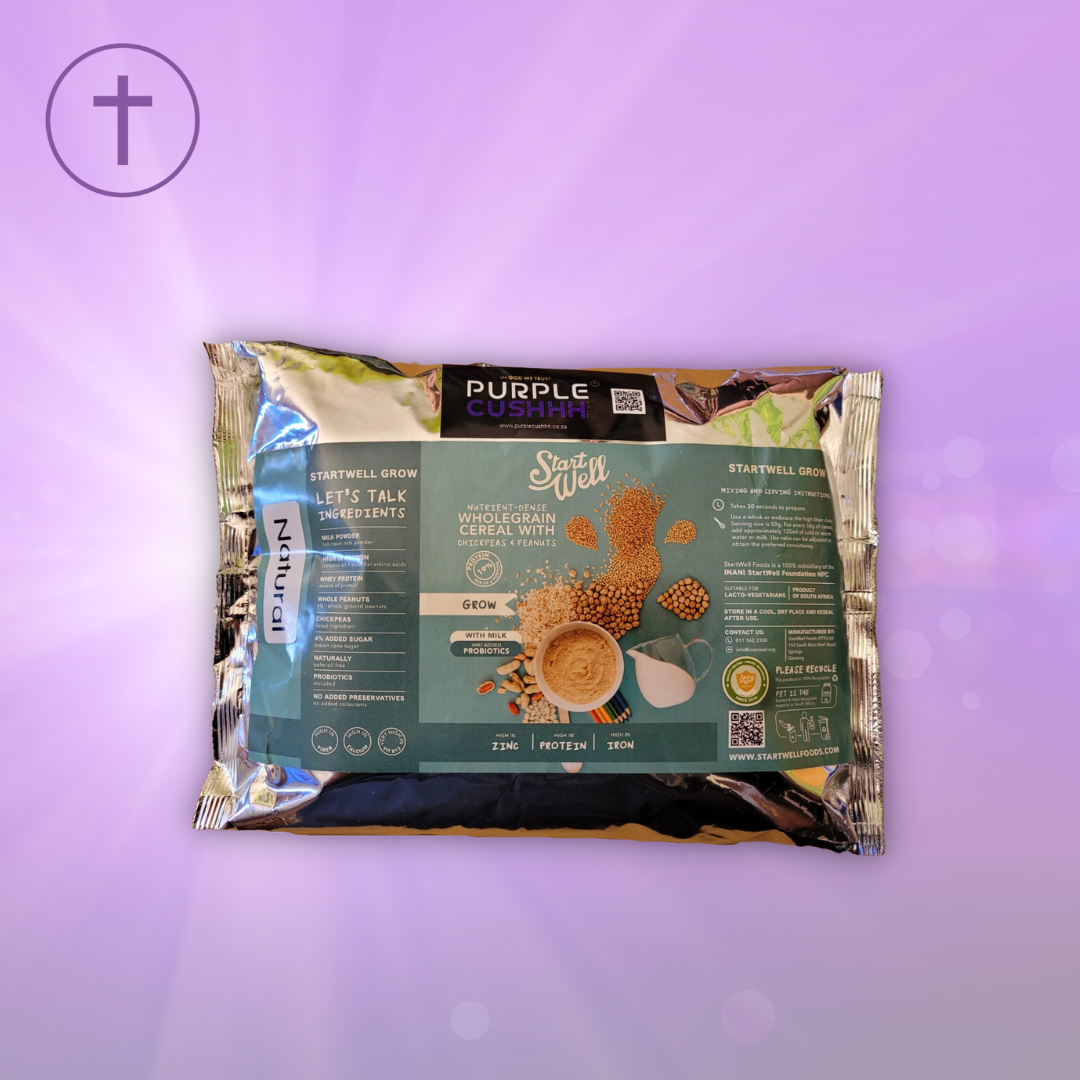 Startwell Natural Cereal - High Protein Wholegrain Breakfast | Purple Cushhh SA