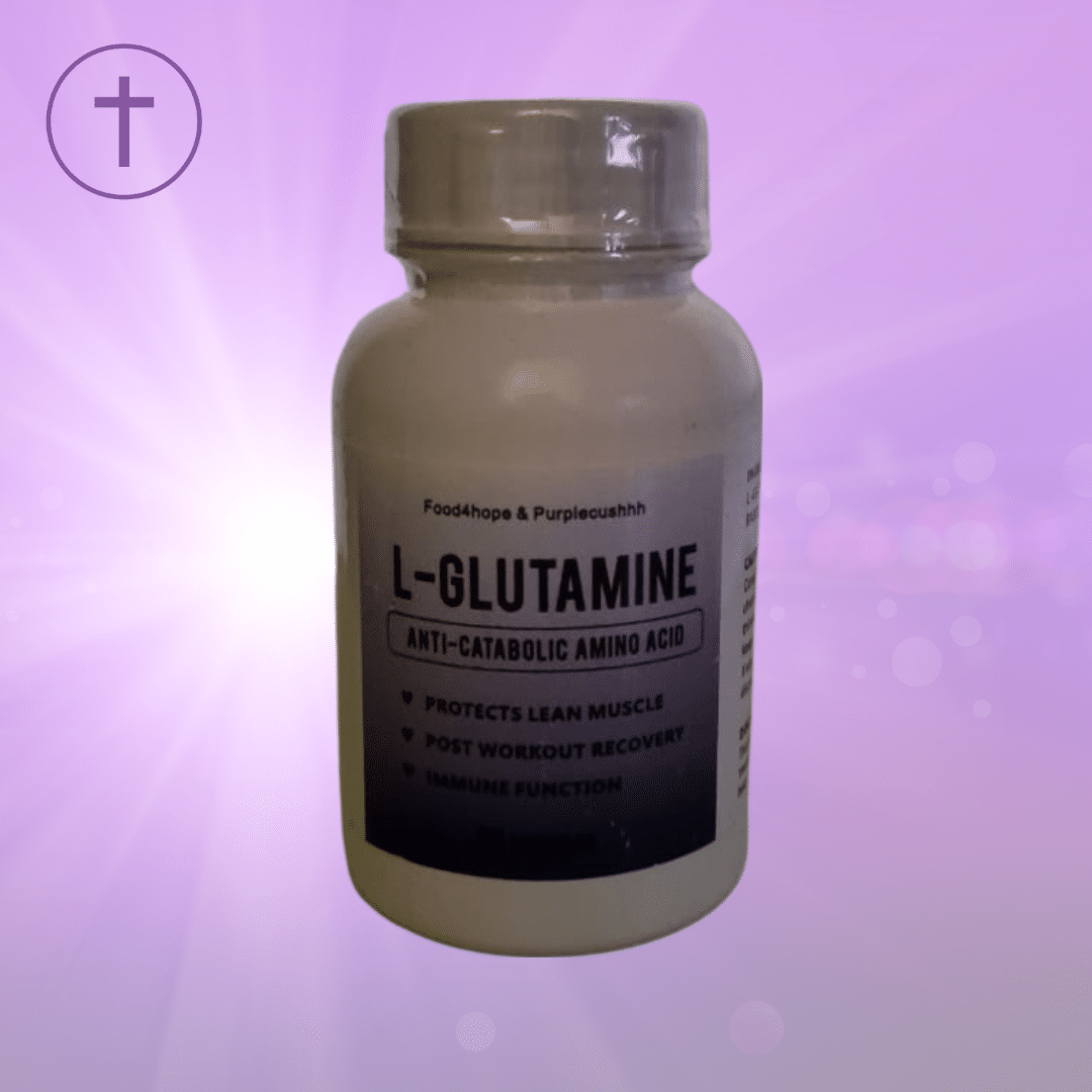 L-Glutamine Capsules - Muscle Recovery & Gut Health Support | Purple Cushhh SA