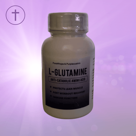L-Glutamine Capsules - Muscle Recovery & Gut Health Support | Purple Cushhh SA