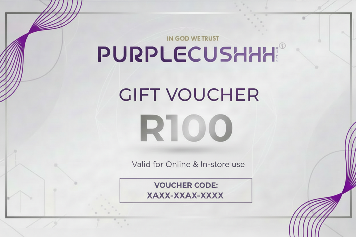 Purple Cushhh Gift card voucher