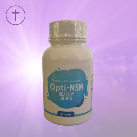 Opti-MSM 60 Capsules - Joint Health, Skin & Hair Support Supplement | Purple Cushhh SA