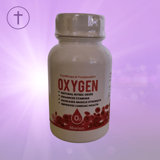 Beetroot Oxygen Capsules - Natural Nitric Oxide Booster for Stamina & Energy | Purple Cushhh SA