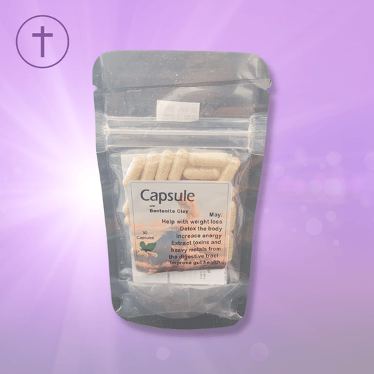 Bentonite Clay Capsules - Detox & Heavy Metal Cleanse | Purple Cushhh SA