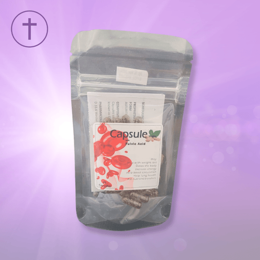 Fulvic Acid Capsules - Detox, Energy & Nutrient Absorption Support | Purple Cushhh SA