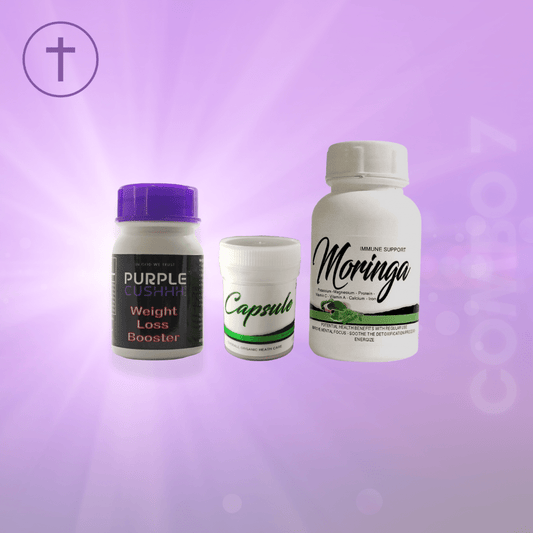 Triple-Action Weight Loss System - Metabolic Support, Detox Boost & Moringa Nutrition | Purple Cushhh SA