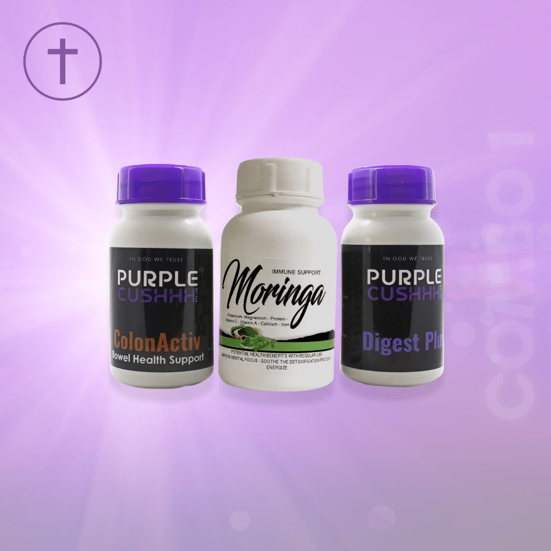 Purple Cushhh Complete Gut Health Combo www.purplecushhh.co.za