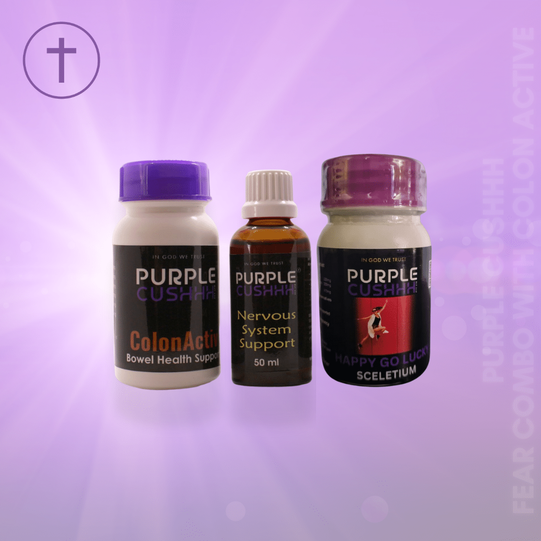 Dr's Choice Fear Combo with Colon Activ - Gut Detox & Anxiety Relief | Purple Cushhh SA