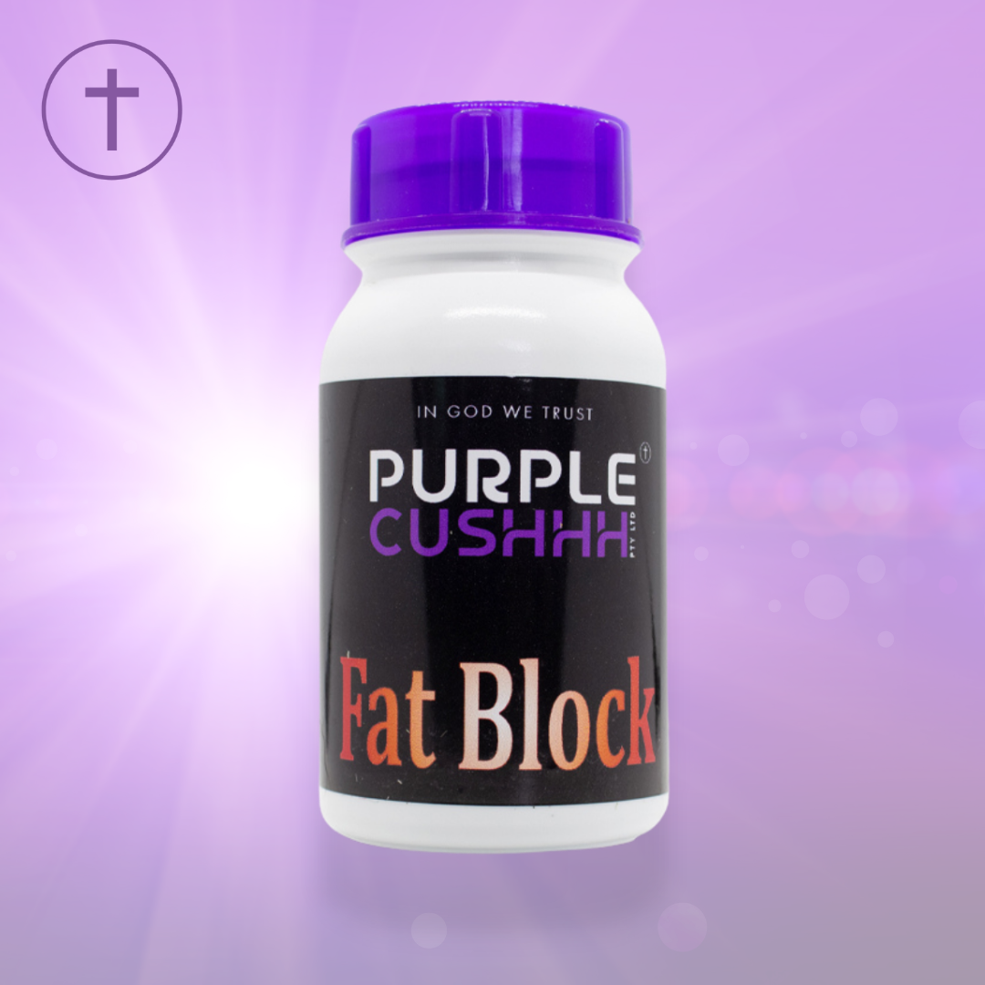 Fat Block Capsules - Bile Control & Fatty Liver Support | Purple Cushhh SA
