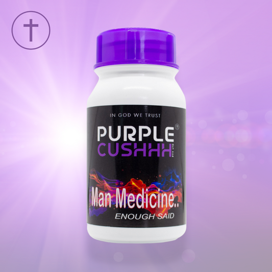 Man Medicine Capsules - Natural Male Enhancement & Performance Support | Purple Cushhh SA
