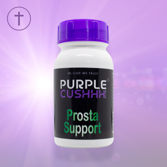 Prosta Support Capsules - Natural Prostate Health & BPH Relief | Purple Cushhh SA