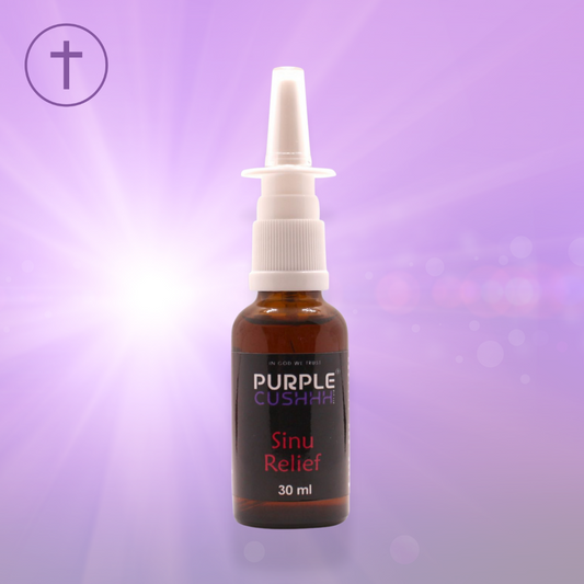 Sinu Relief Nasal Spray - Natural Sinus & Allergy Relief | Purple Cushhh SA