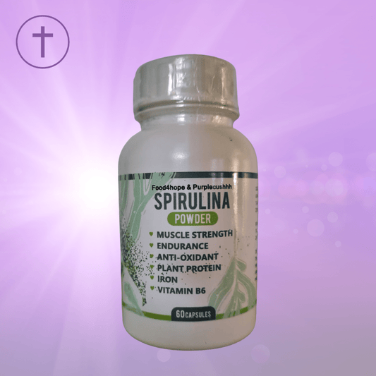Spirulina Capsules | Plant-Based Protein & Antioxidant Superfood Supplement