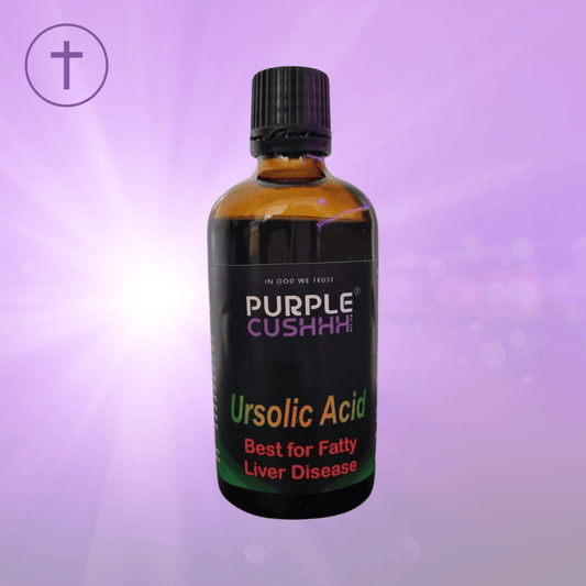 Ursolic Acid Drops - Fatty Liver & Metabolic Health Support | Purple Cushhh SA