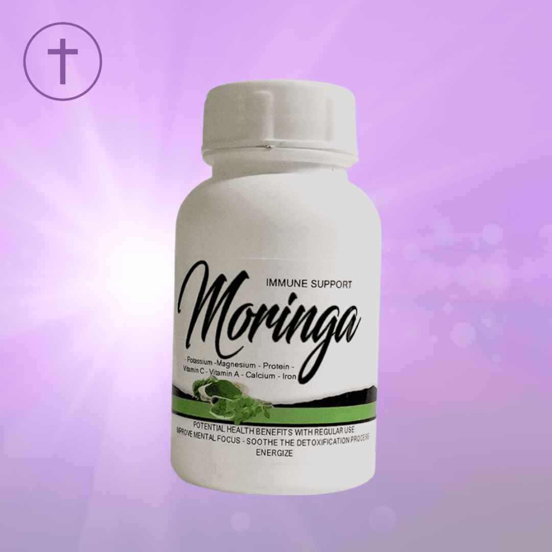 Moringa Capsules - Superfood for Immunity, Energy & Wellness | Purple Cushhh SA