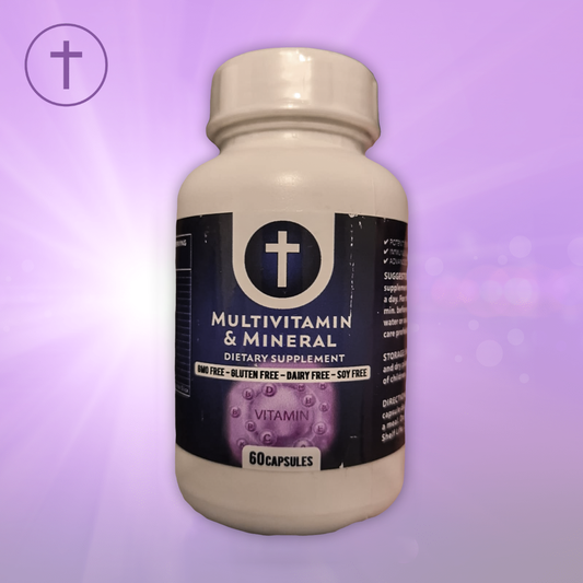 Multivitamin & Mineral Complex - Complete Daily Nutrition | Purple Cushhh SA