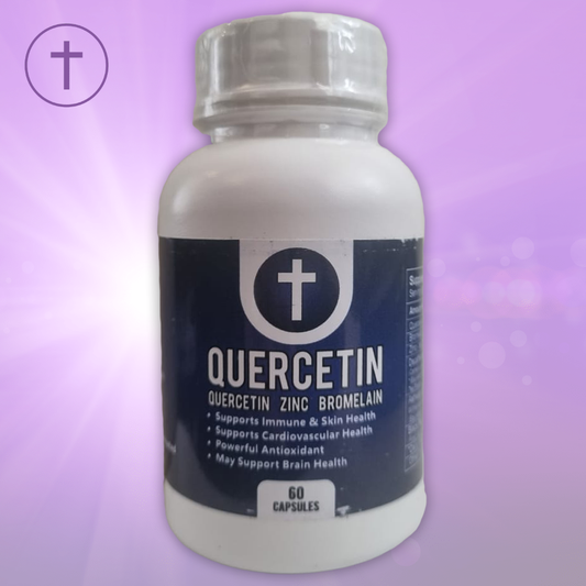 Quercetin 500mg Capsules - Natural Antihistamine & Immune Support | Purple Cushhh SA